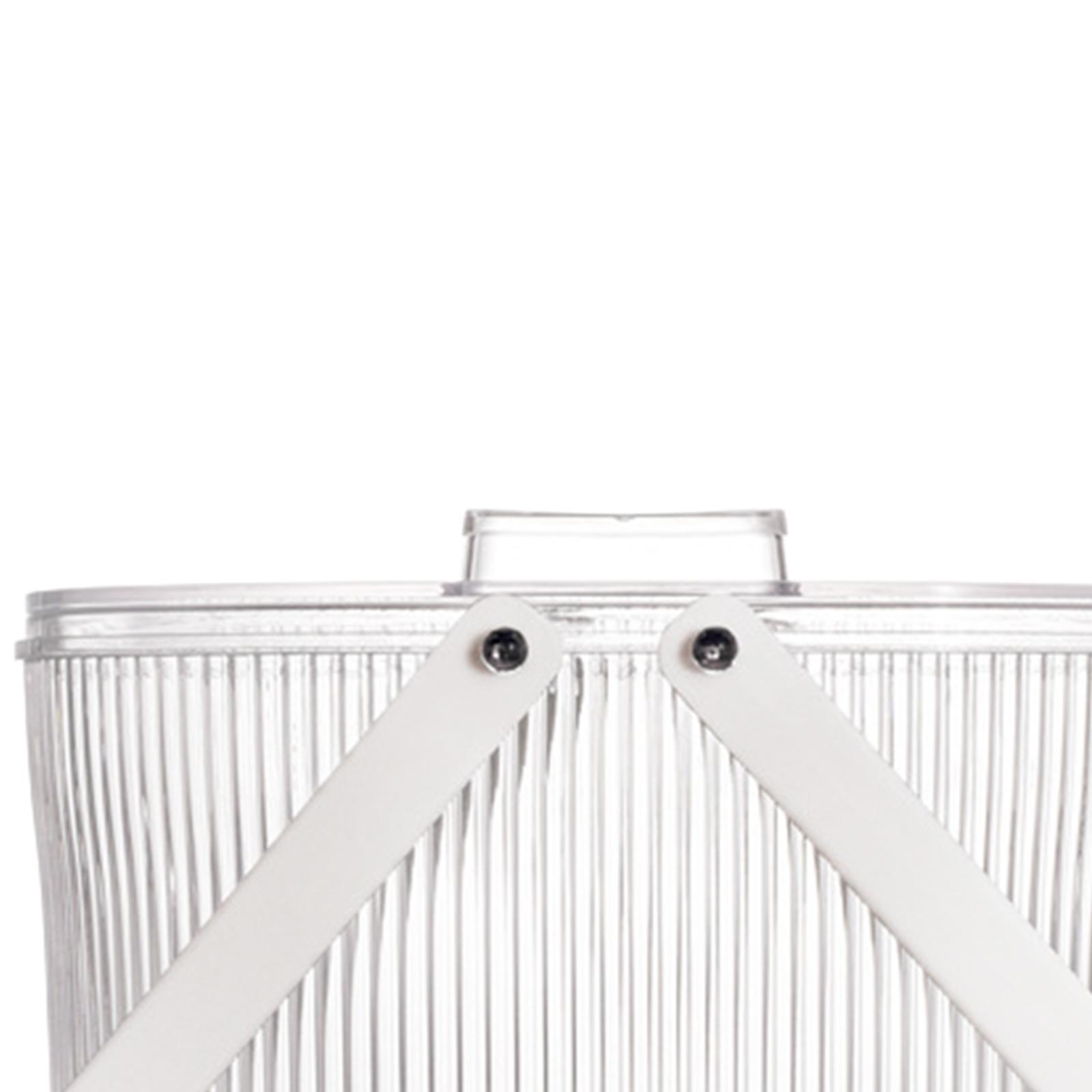 Household Ice Bucket, Wine Bucket Multifunctional Storage Tub Clear with Lid and for Beverage Drinks Beer Bottles Party Living Room