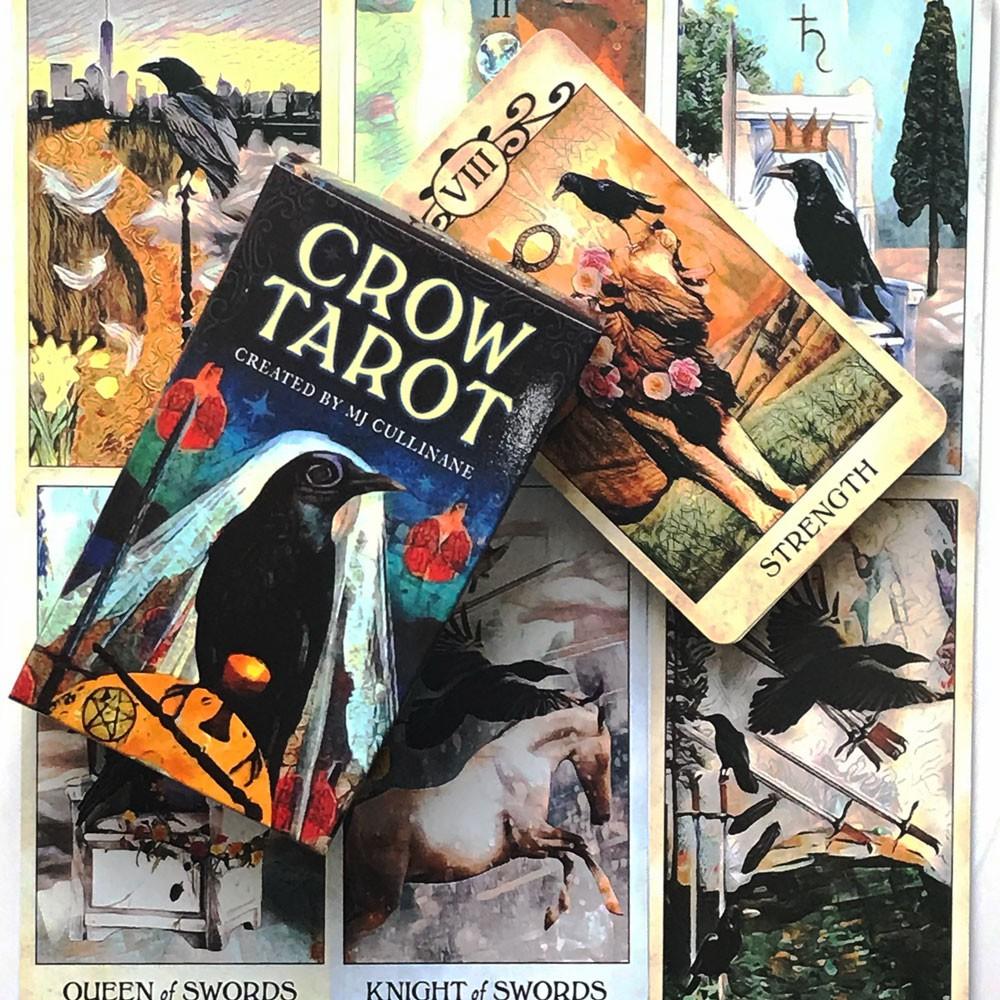 Bài Tarot Crow Tarot Tặng Đá Thanh Tẩy