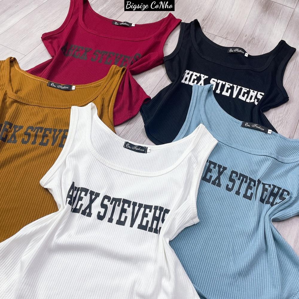 Áo thun ba lỗ tank top bigsize nữ cổ vuông không tay thời trang ôm sát nách body thun tăm gân tôn dáng G105