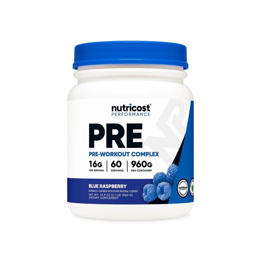 Nutricost Pre Workout Complex Tăng Sức Mạnh, Tỉnh Táo Và Nâng Cao Hiệu Suất Tập Luyện 60 Lần Dùng