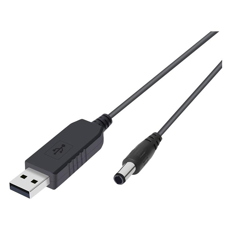 5,5*2.1mm WiFi đến đầu nối cáp PowerBank DC 5V đến 12V USB Cáp tăng cường dây