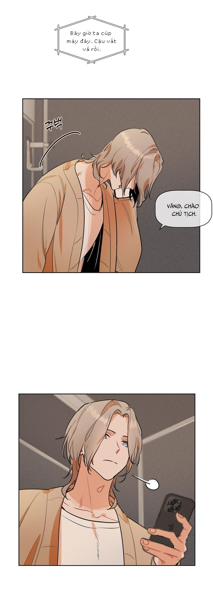 báo cáo: ông chủ của tôi chapter 4 30