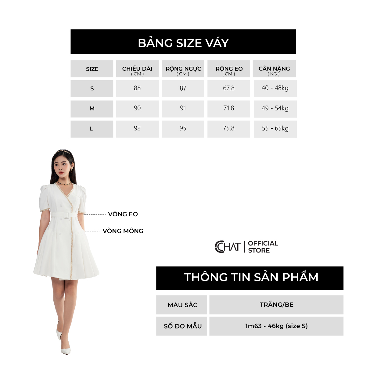 Đầm Nữ  Kiểu Cổ V Đè Dây Thân Trước Dáng Xòe Chất Tuytsi Cao Cấp 62VNS2034XT