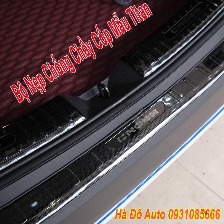Chống Chầy Cốp Trong + Ngoài Dành Cho Toyota Cross Mẫu Titan