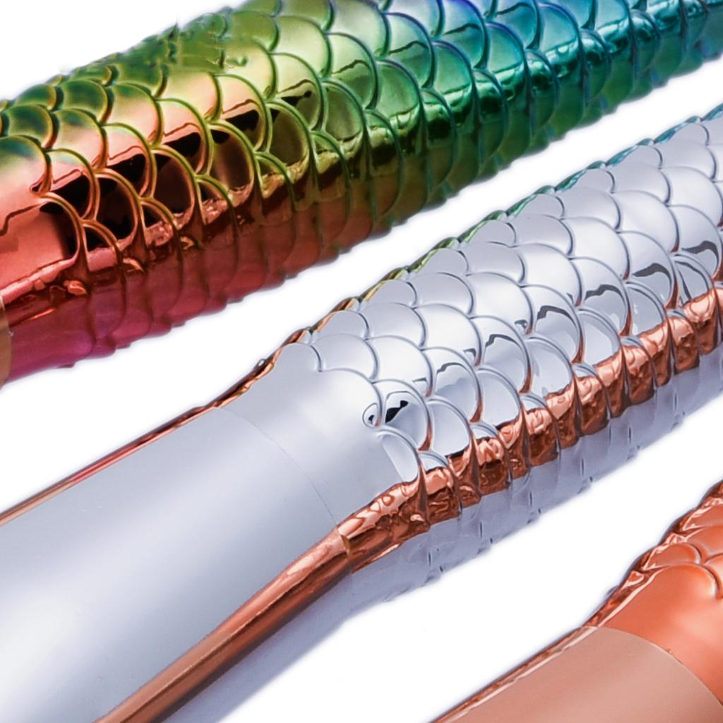 Cosmetic Face Foundation BB Cream Makeup Brush Tool - Mermaid Handle