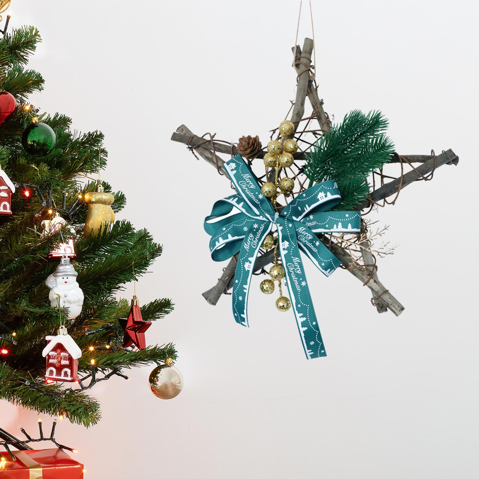 Christmas Wreath for Door Nordic Christmas Garland for Party Festival Decor