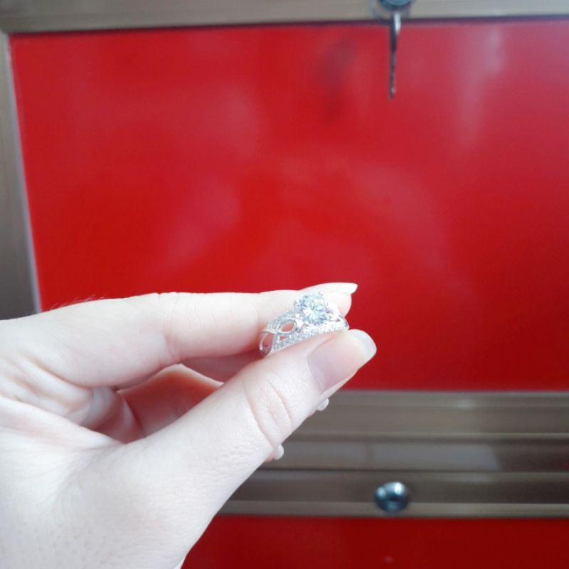 Nhẫn bạc đính đá YN JEWELRY