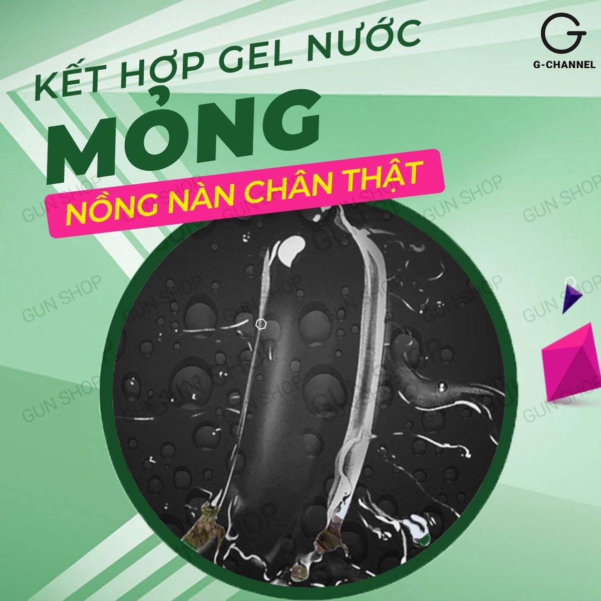 [Hộp 10 cái] Bao cao su Vista - Mỏng trơn