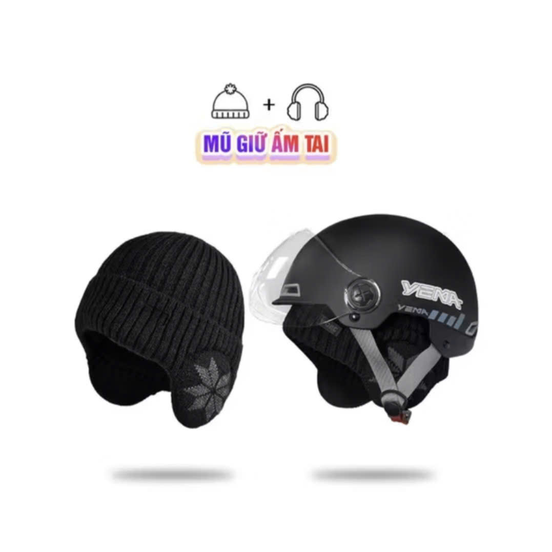 [KoSuyTu] Mũ Lên Trùm Tai QC Nam Nữ Xịn - Thanh Lịch, Gọn Gàng, Ấm, Xịn - Soái Ca Soái Tỷ Luôn Nè