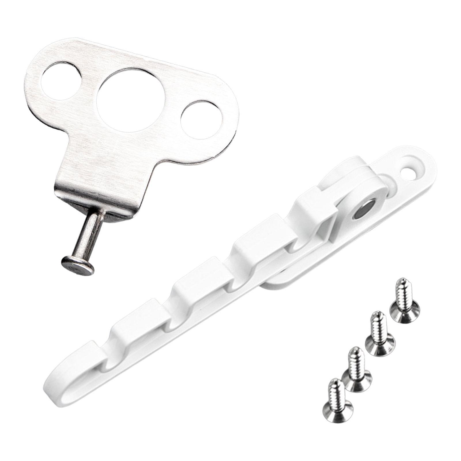 Childproof Window Restrictor, Child Safety Window Stopper, 4 Gear against Easy to Install and Use Window Lock for Dormitory Home