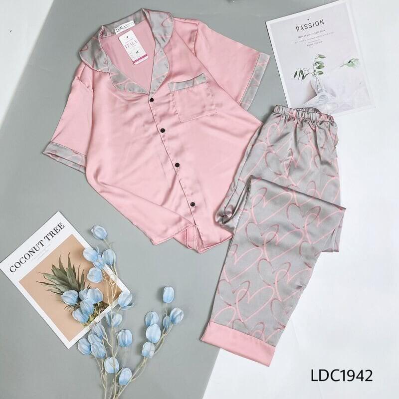 BỘ PYJAMA LỤA SATIN CAO CẤP