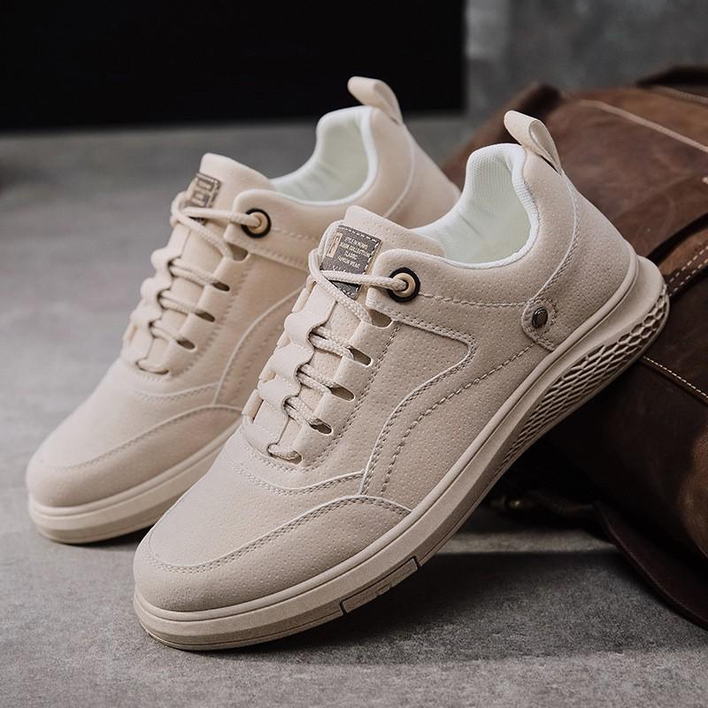 Giày Sneaker Nam, Giày Da Nam Thấp Cổ Da Lộn HOT HOT