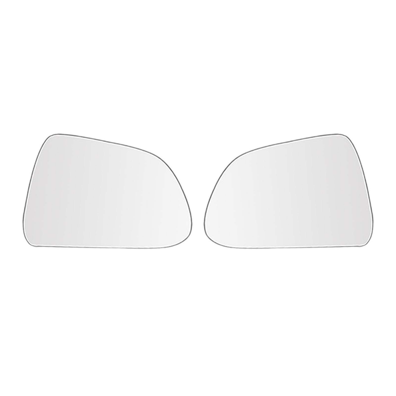 Side View Mirror Heated Rainproof Anti Fog White