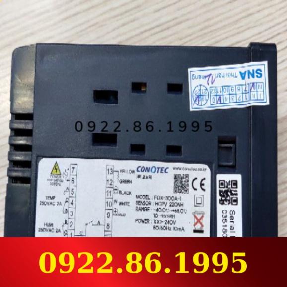 Đồng hồ điều khiển nhiệt độ, độ ẩm FOX-300A-1 CONOTEC mới