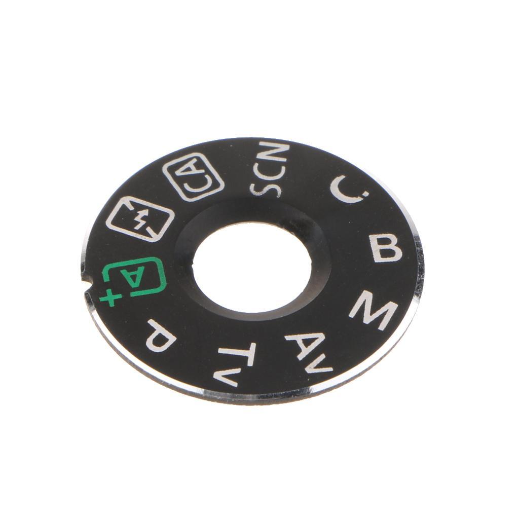 2X Top Cover Function Dial Mode Plate Interface for Canon EOS 70D Repair