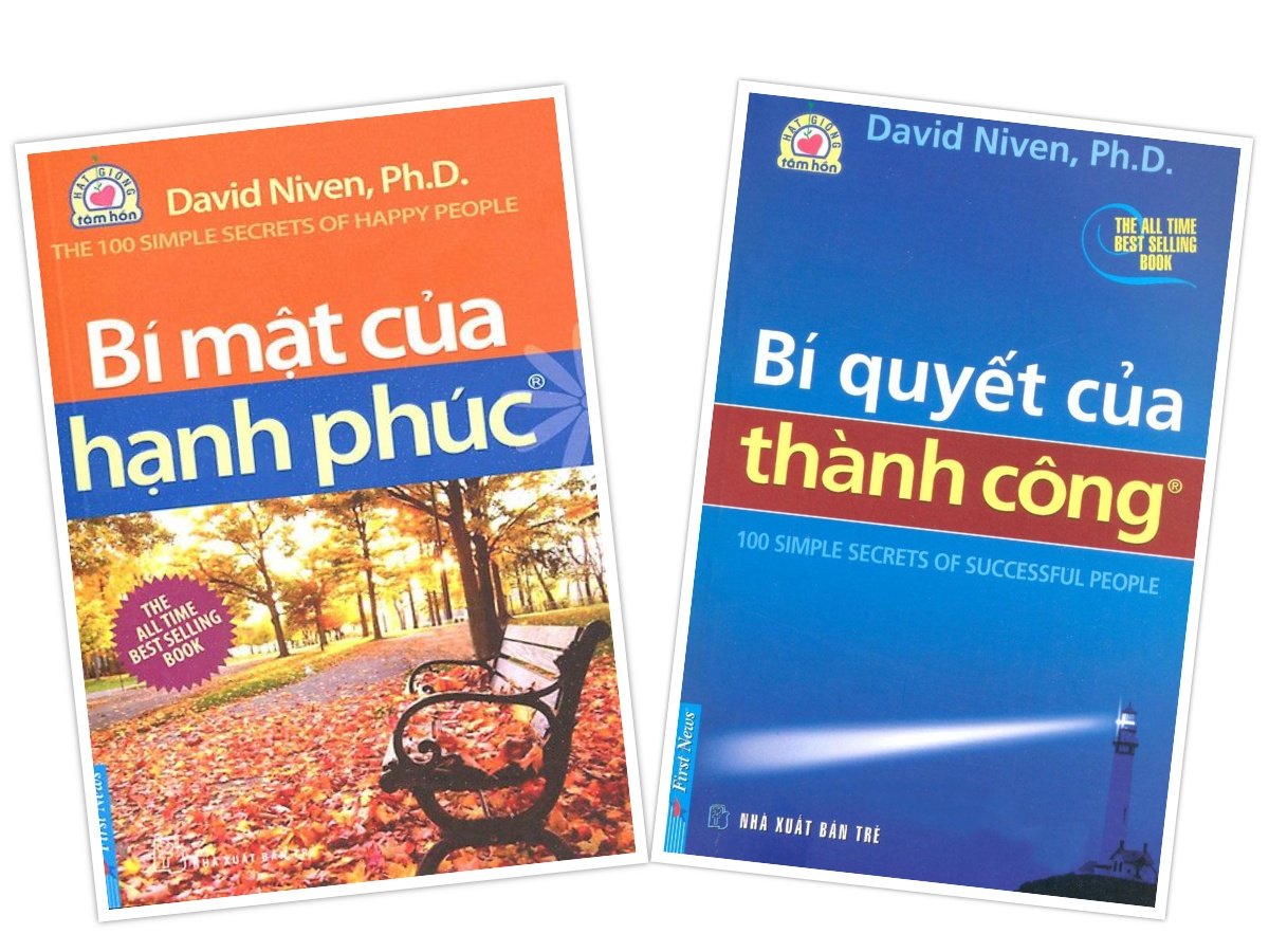 Combo Bí Mật Của Hạnh Phúc (khổ nhỏ - 50916) + Bí Quyết Của Thành Công (khổ nhỏ - 50923)