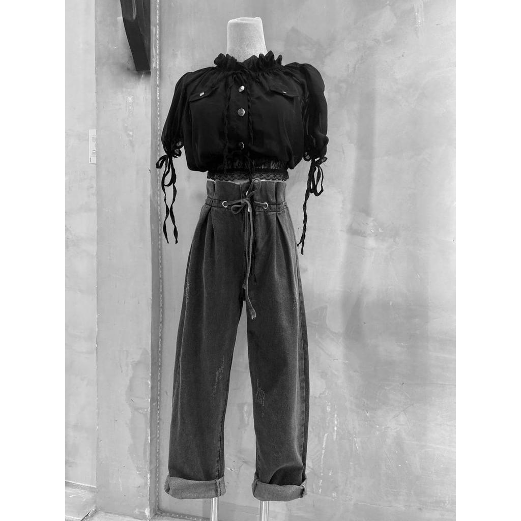 WIDTH SAND BAGGY JEANS