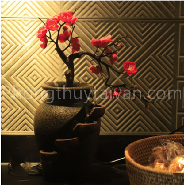 Thác nước HOA ANH ĐÀO cao 40cm