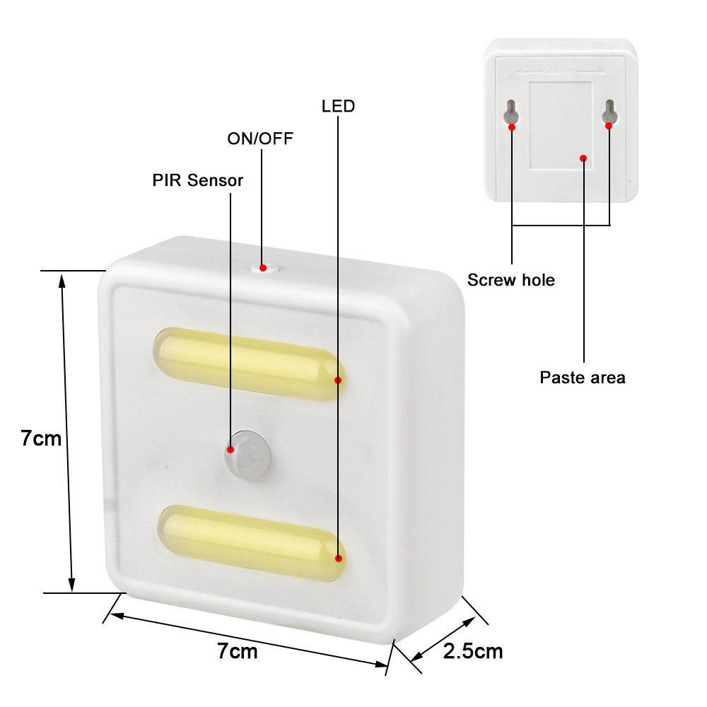 Đèn UVC LED diệt khuẩn Cảm biến chuyển động cho tủ bếp, tủ quần áo…
