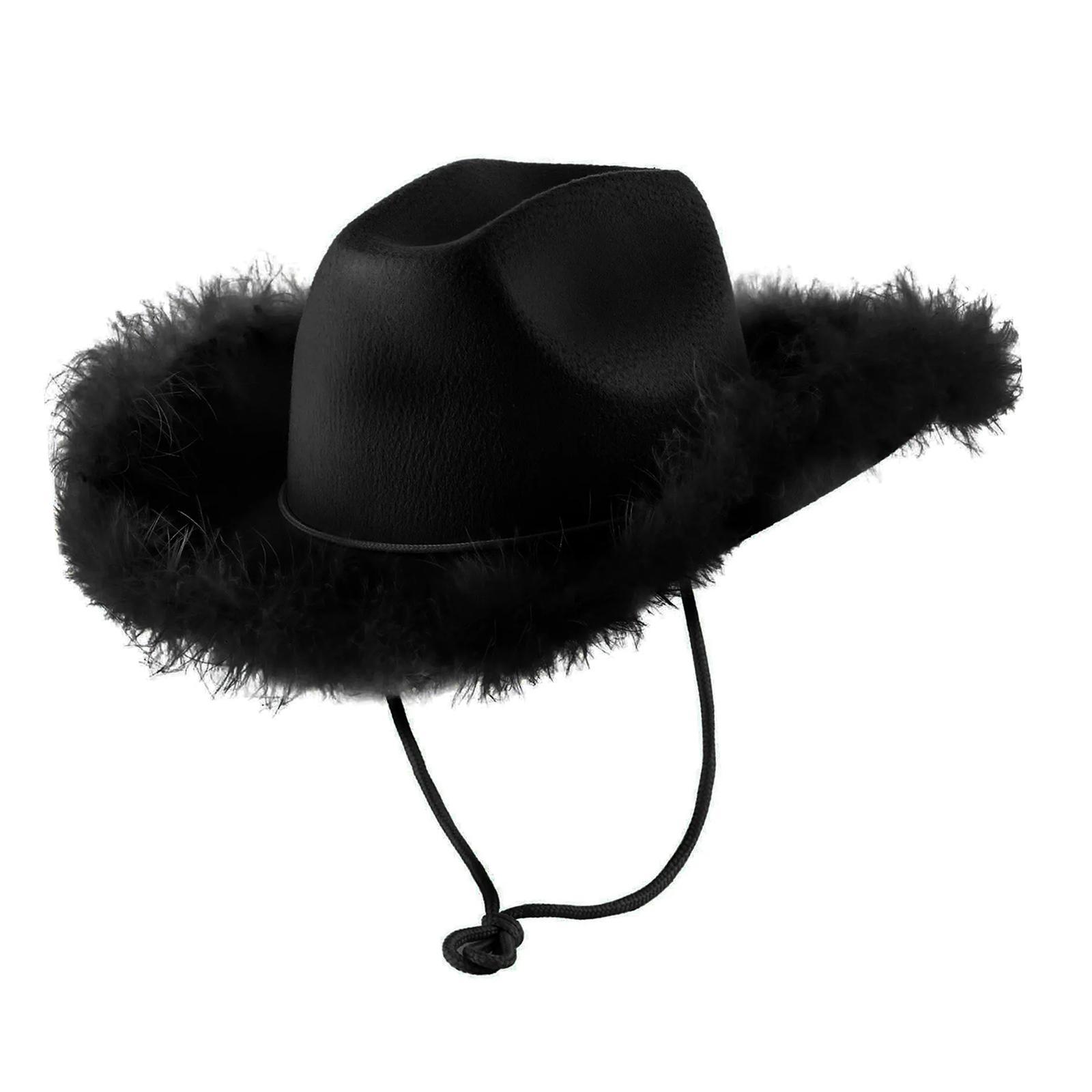 Western Style Cowboy Hat Men Cowgirl Hat Summer Outdoor Hat Costume Accessories Sunhat for Cosplay Hiking Parties Backpacking Beach