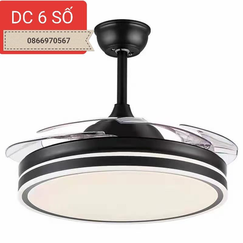 quạt trần đèn 6 số ( động cơ DC )