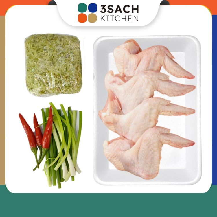 Cánh Gà Ướp Sả Ớt 3S