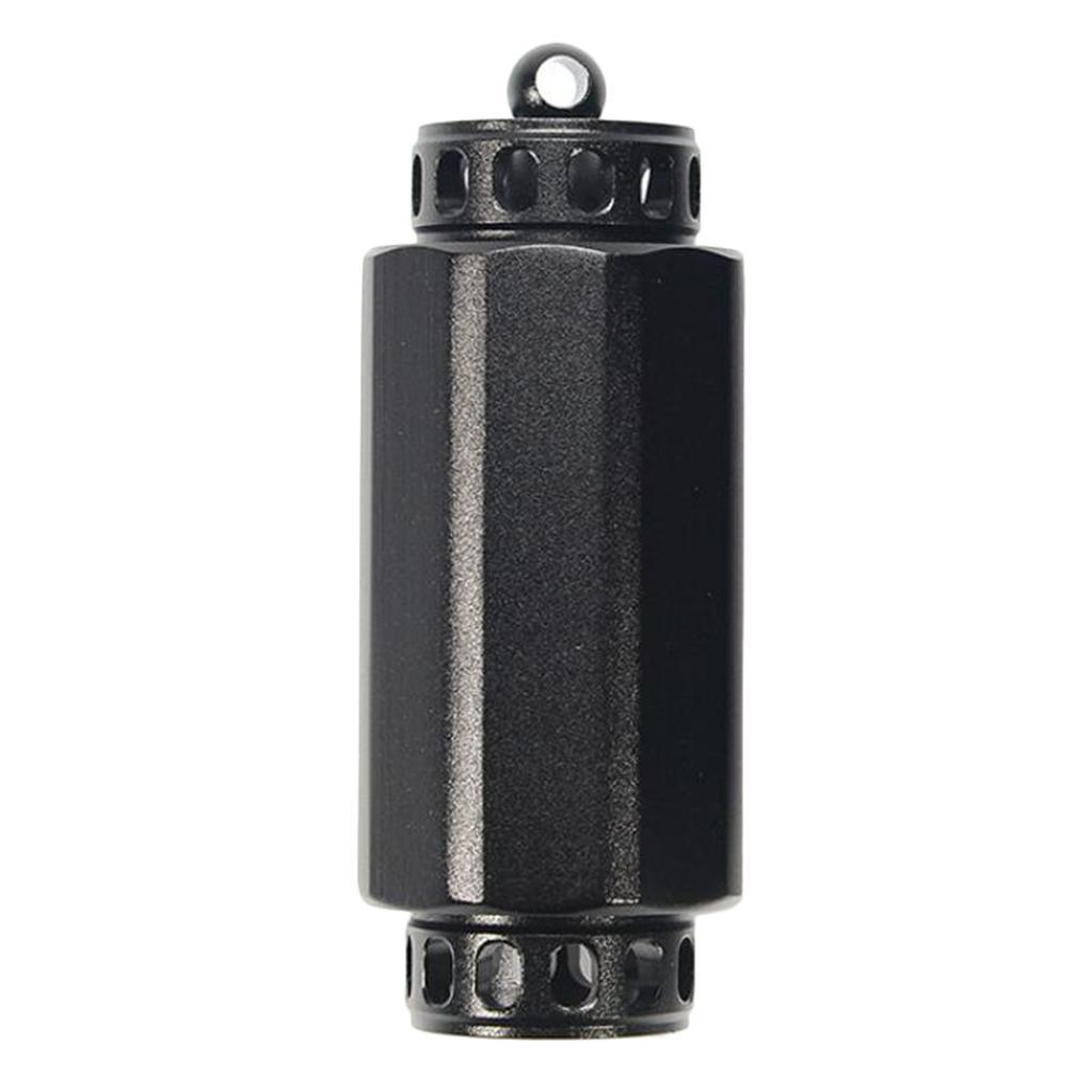 Outdoor Survival Aluminium Cases Waterproof Capsule Sealed Bottle