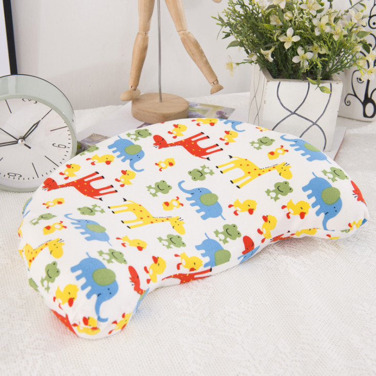 Gối Cao Su Non Chống Móp Méo Bẹp Đầu Cho Bé - Giao Màu Sắc Và Họa Tiết Ngẫu Nhiên