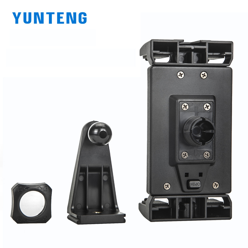 Đầu kẹp điện thoại/ máy tính bảng Yunteng VCT 368, gắn được các dòng tripod ren 1/4 và xoay 360 độ - Hàng chính hãng