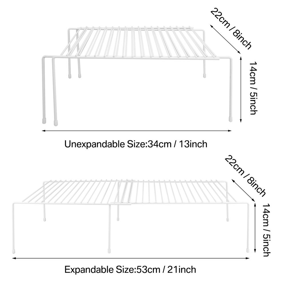 Mở Rộng Dưới Bồn Rửa Nhà Tổ Chức 1/2 Tầng Vật Dụng Nhà Bếp Tủ Người Tổ Chức, Nồi Chảo Giá Để Gia Vị, lưu Trữ Kệ Nhà Bếp, Nhà Tắm
