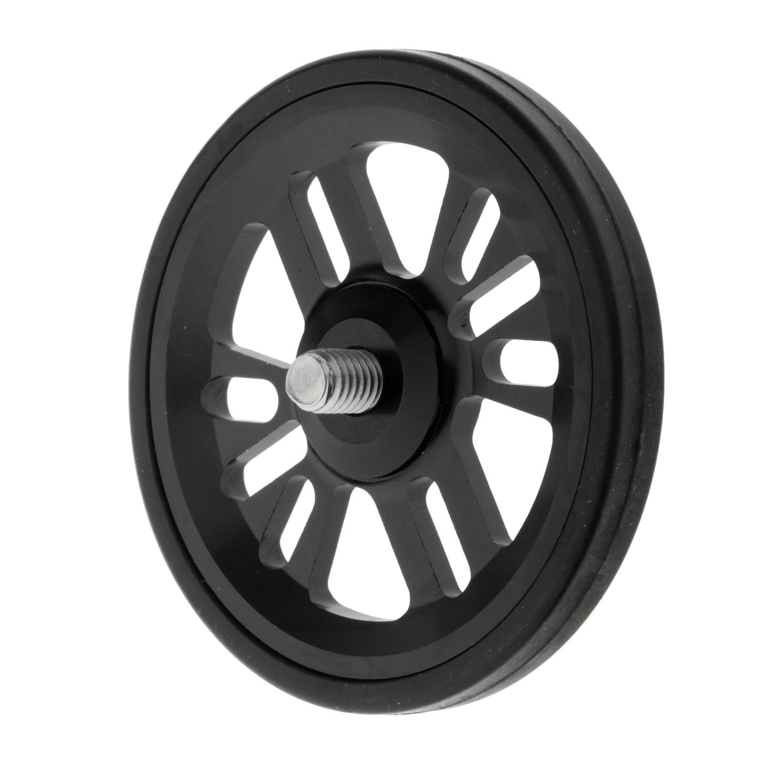 Folding Bike Easy Wheels 6cm for Brompton Foldable Bicycle Transporting Pushing Walking Components Parts