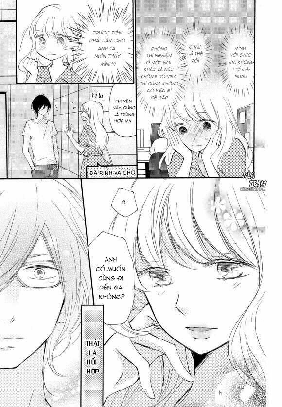 nụ hôn tan chảy ở phòng thí nghiệm chapter 1 19