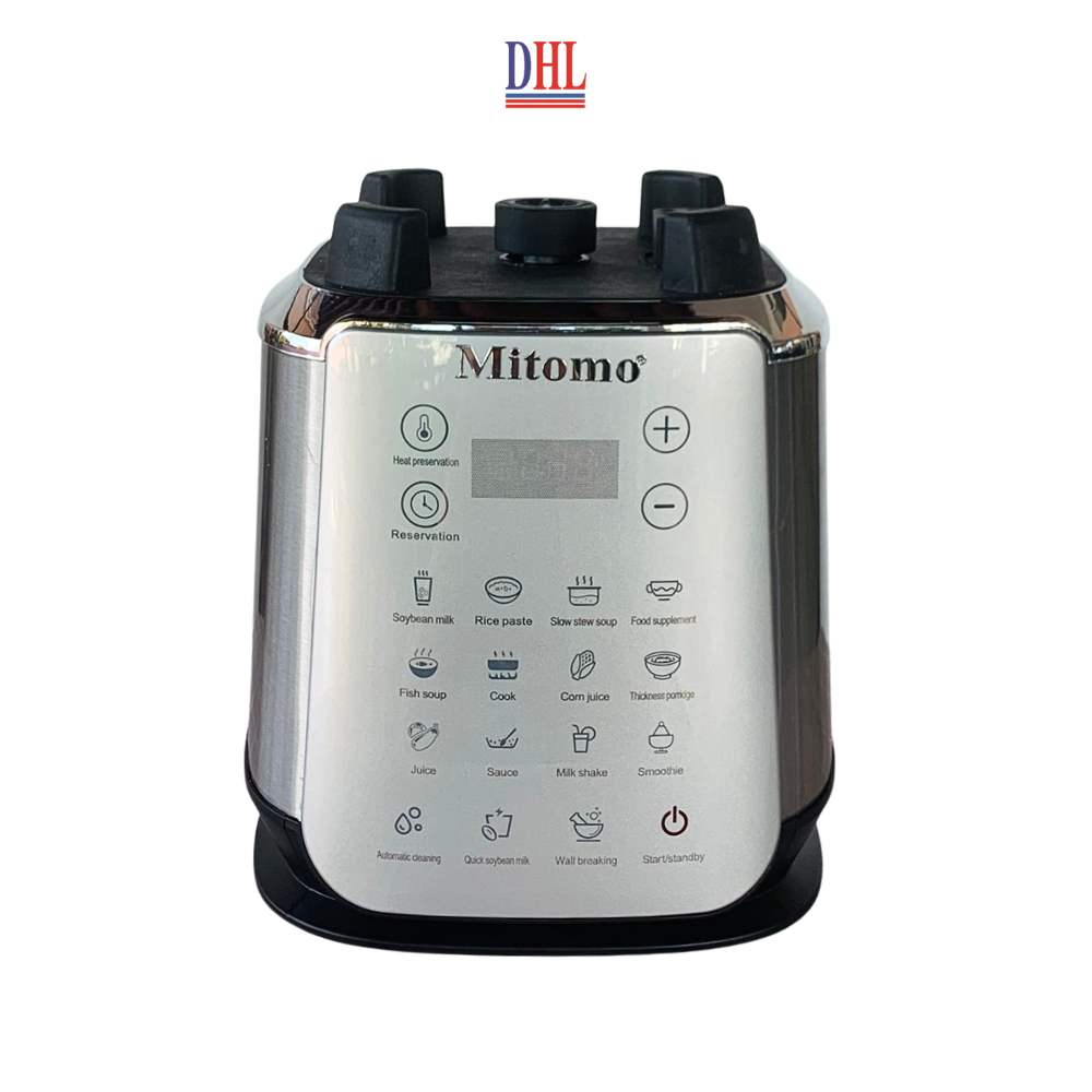 Máy làm sữa hạt đa năng chuyên dụng Mitomo MSH-539V1, công suất 1800W, hàng chính hãng bảo hành 3 năm toàn quốc