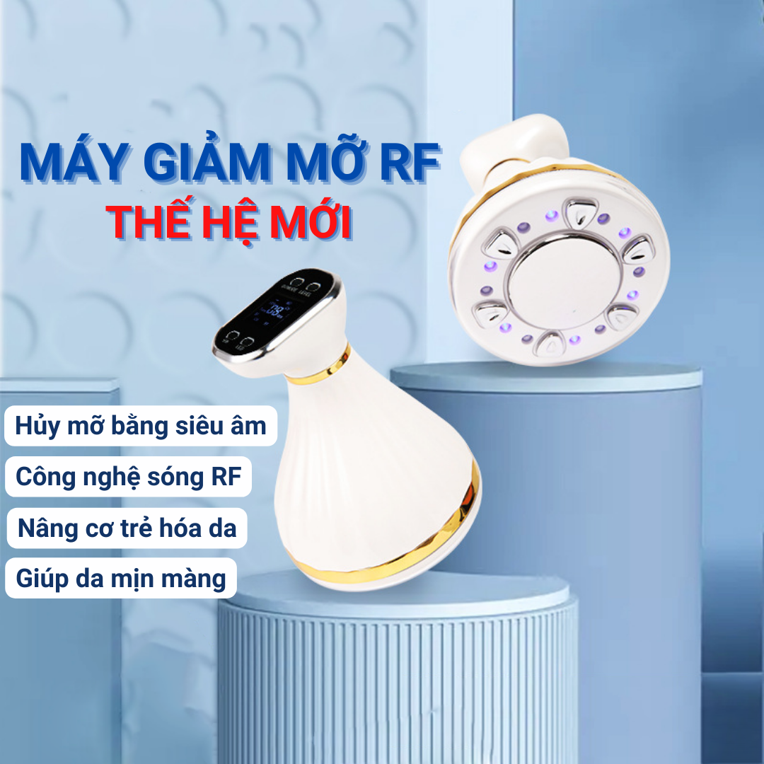 Máy RF-FAT REMOVAL, Máy Massage Toàn Thân Công Nghệ Siêu Âm RF, Nâng Cơ Trẻ Hóa Da Mặt