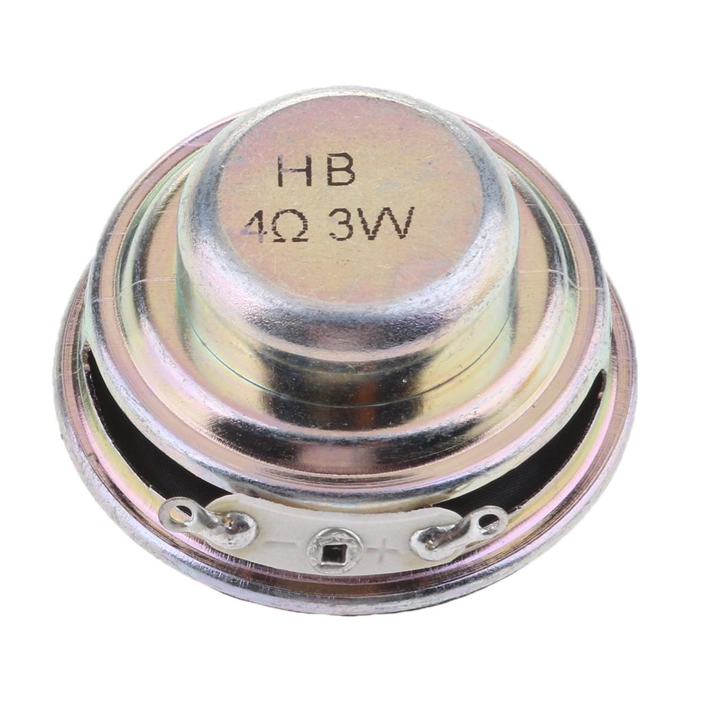 Premium 40mm 3W Full Range Speakers 16-coil Round Replacement Repair for TV Home Car