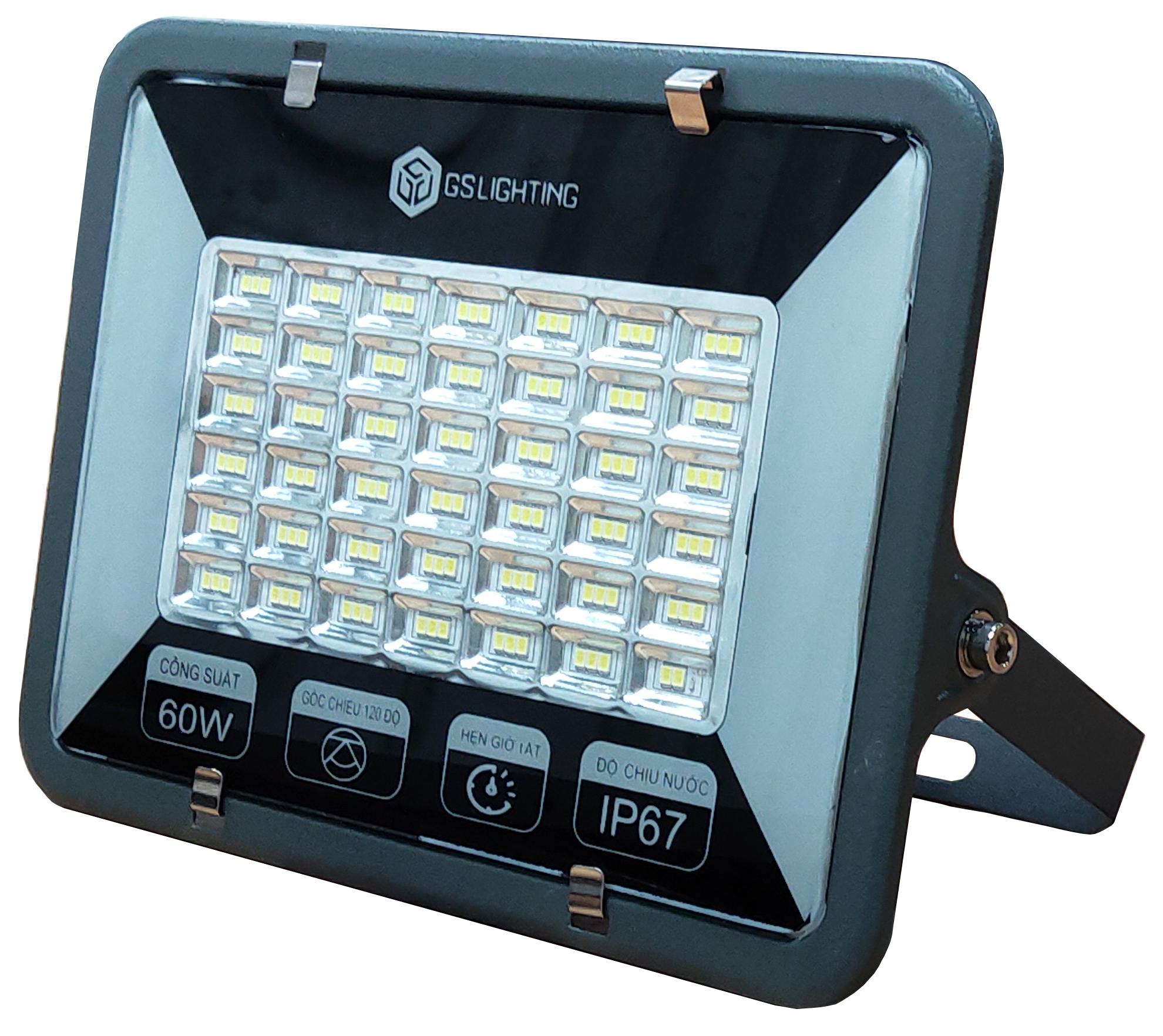 Đèn pha năng lượng mặt trời 60W Gslighting ( solar flood light)