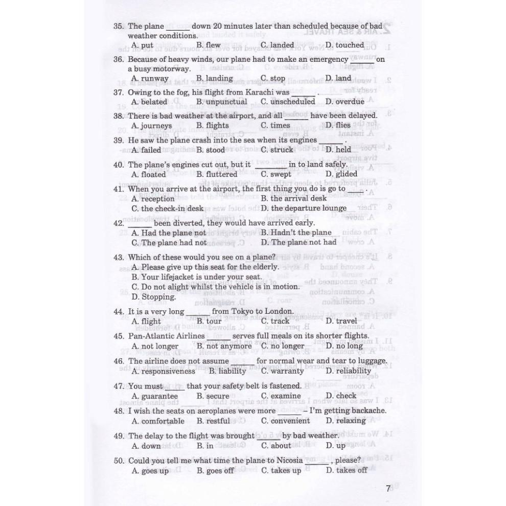 Sách- Câu Hỏi Trắc Nghiệm Chuyên Đề Từ Vựng Tiếng Anh ( ha)