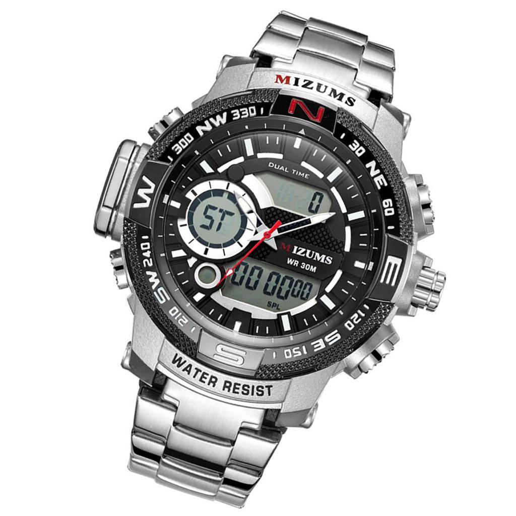 Men Sports Analog  Watch Waterproof Digital Wristwatch