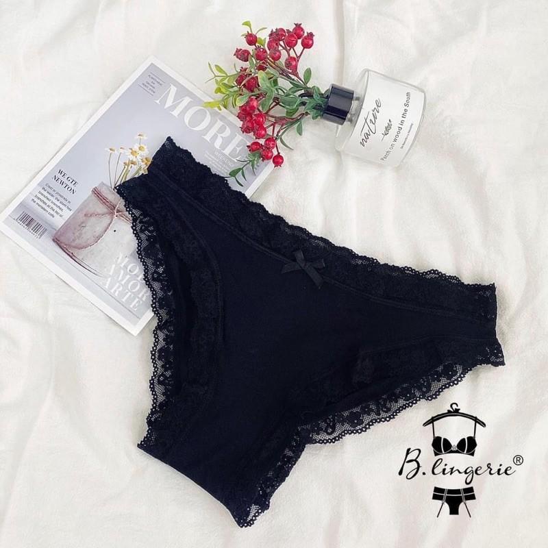 Quần Lót Thun Mềm Nữa Mông - B.Lingerie
