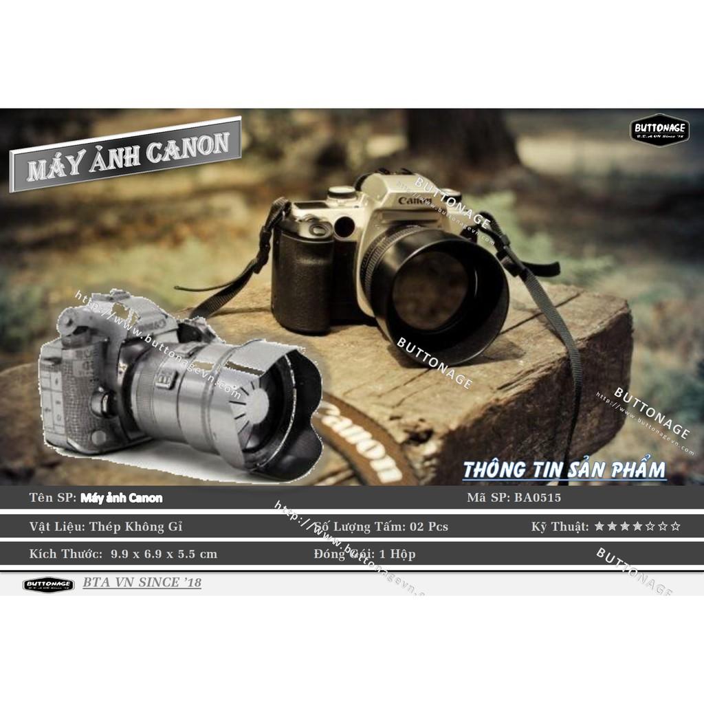 Mô Hình Lắp Ráp 3d Máy ảnh Canon