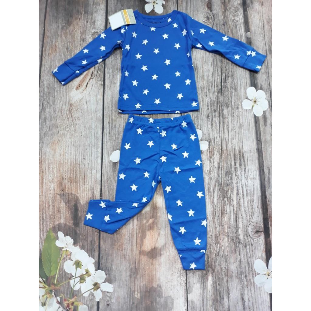 Bộ quần áo Cater bé trai dài tay cotton 4 chiều hàng đẹp chuẩn size bỏ shop