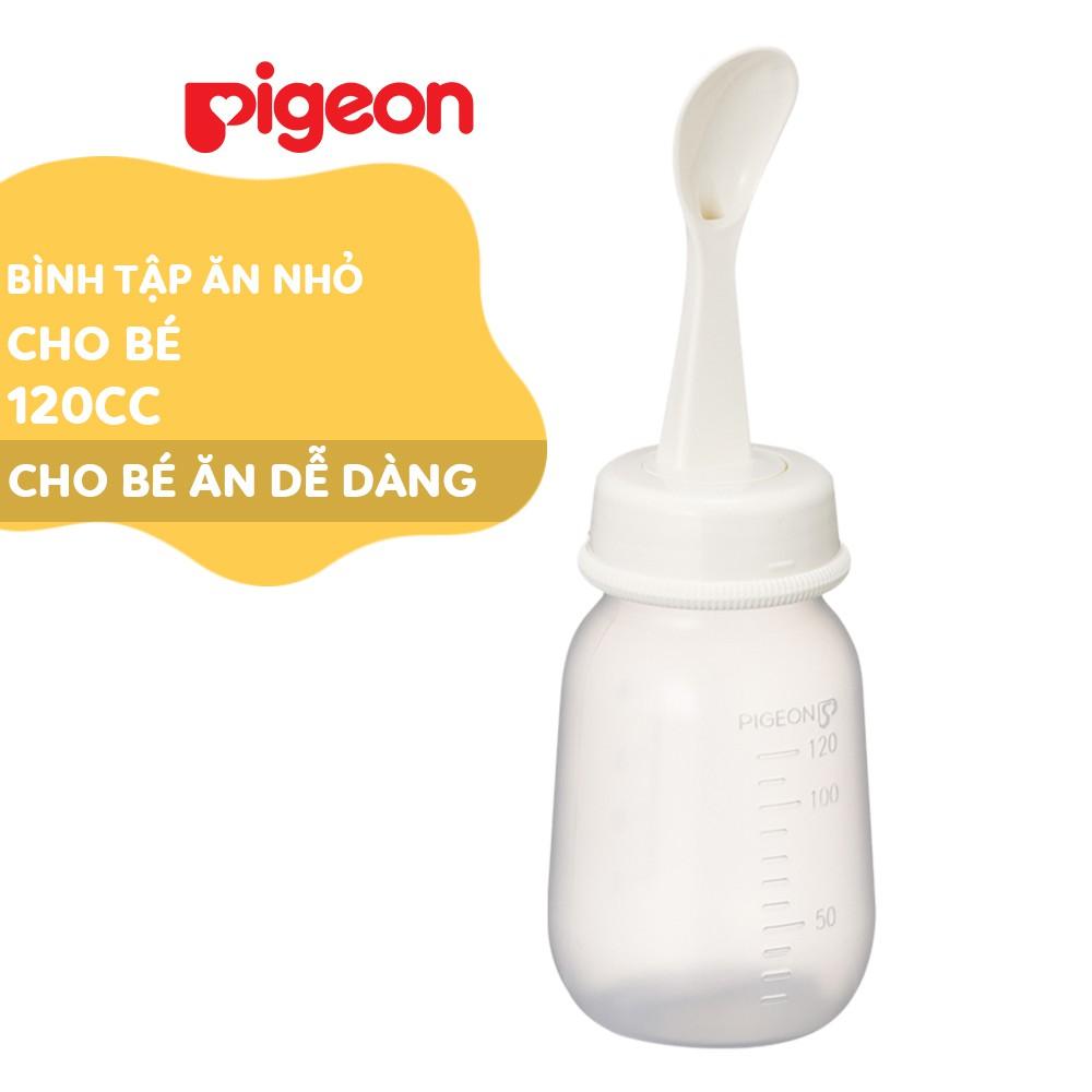 [MUA LÀ CÓ QUÀ] Bình tập ăn Pigeon 120ml/240ml