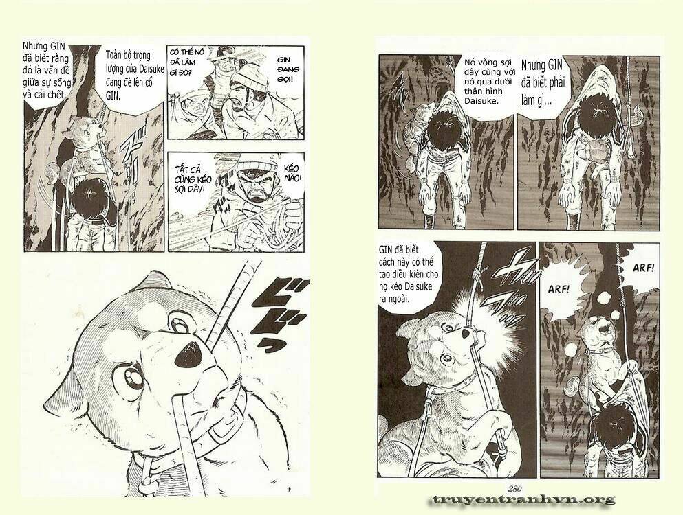 chú chó có nghĩa - ginga nagareboshi gin chapter 6 3