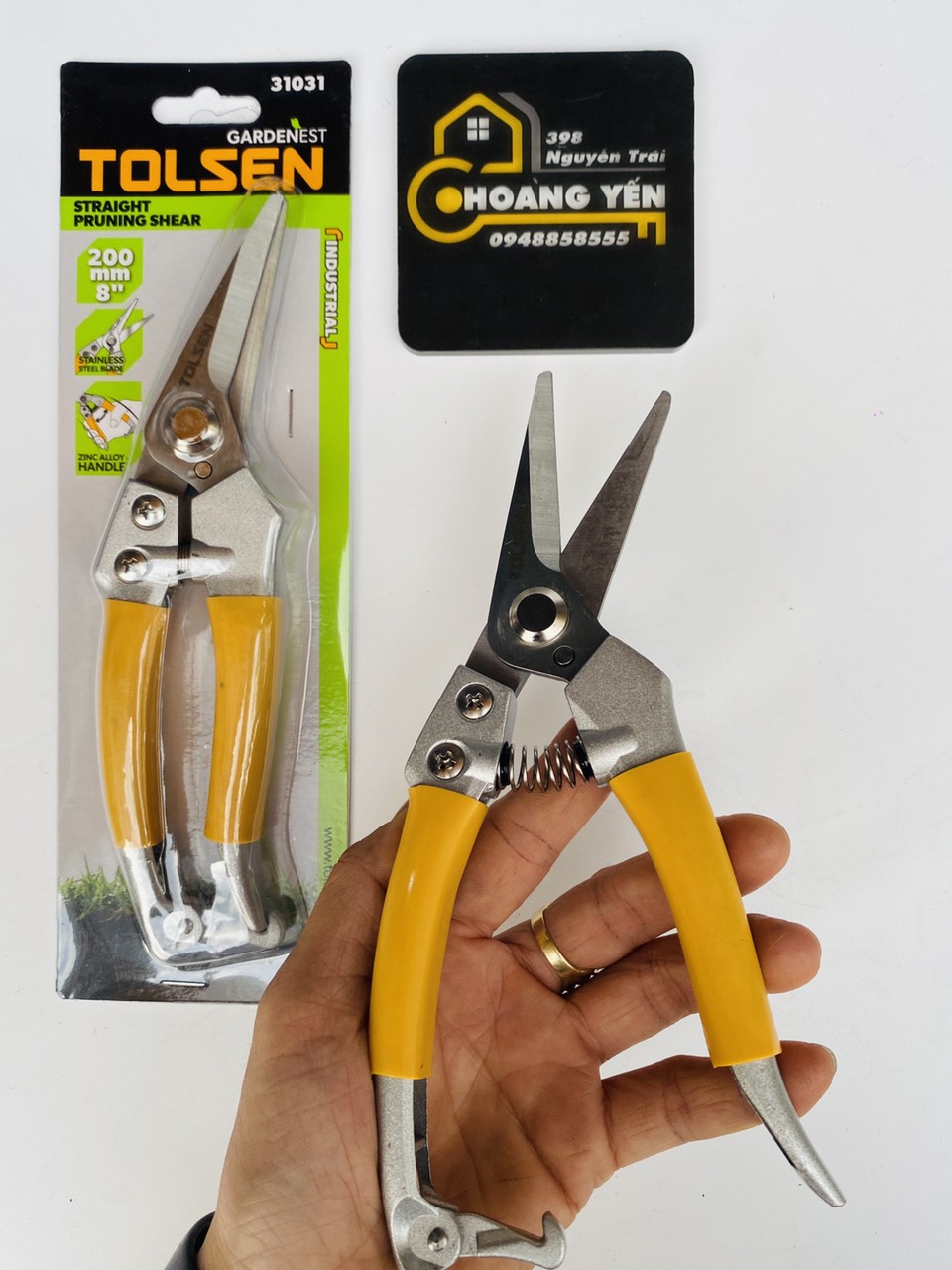Kéo Cắt Cành Tolsen 31031 20Cm