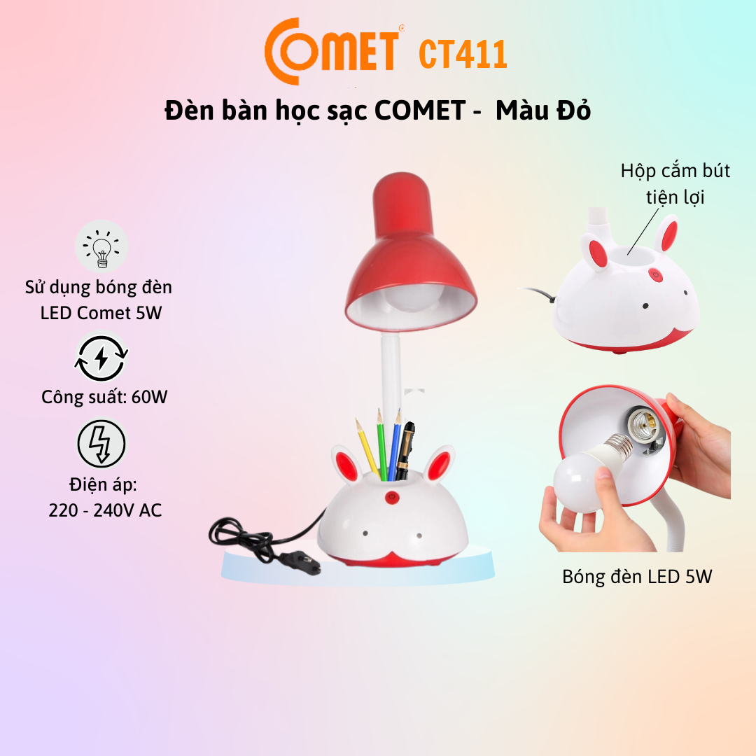 Đèn Bàn Comet CT411