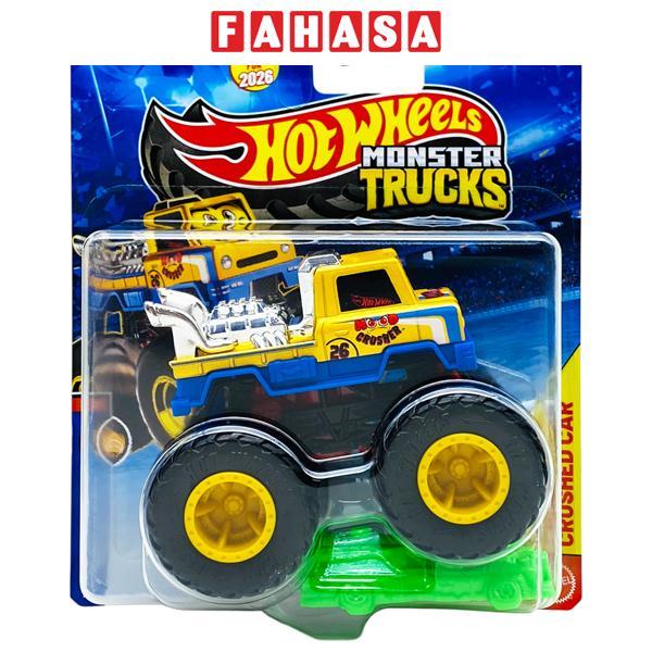 Đồ Chơi Mô Hình Siêu Xe Tải Quái Vật Monster Trucks - Hot Wheels FYJ44 - HWMT Back To Basics