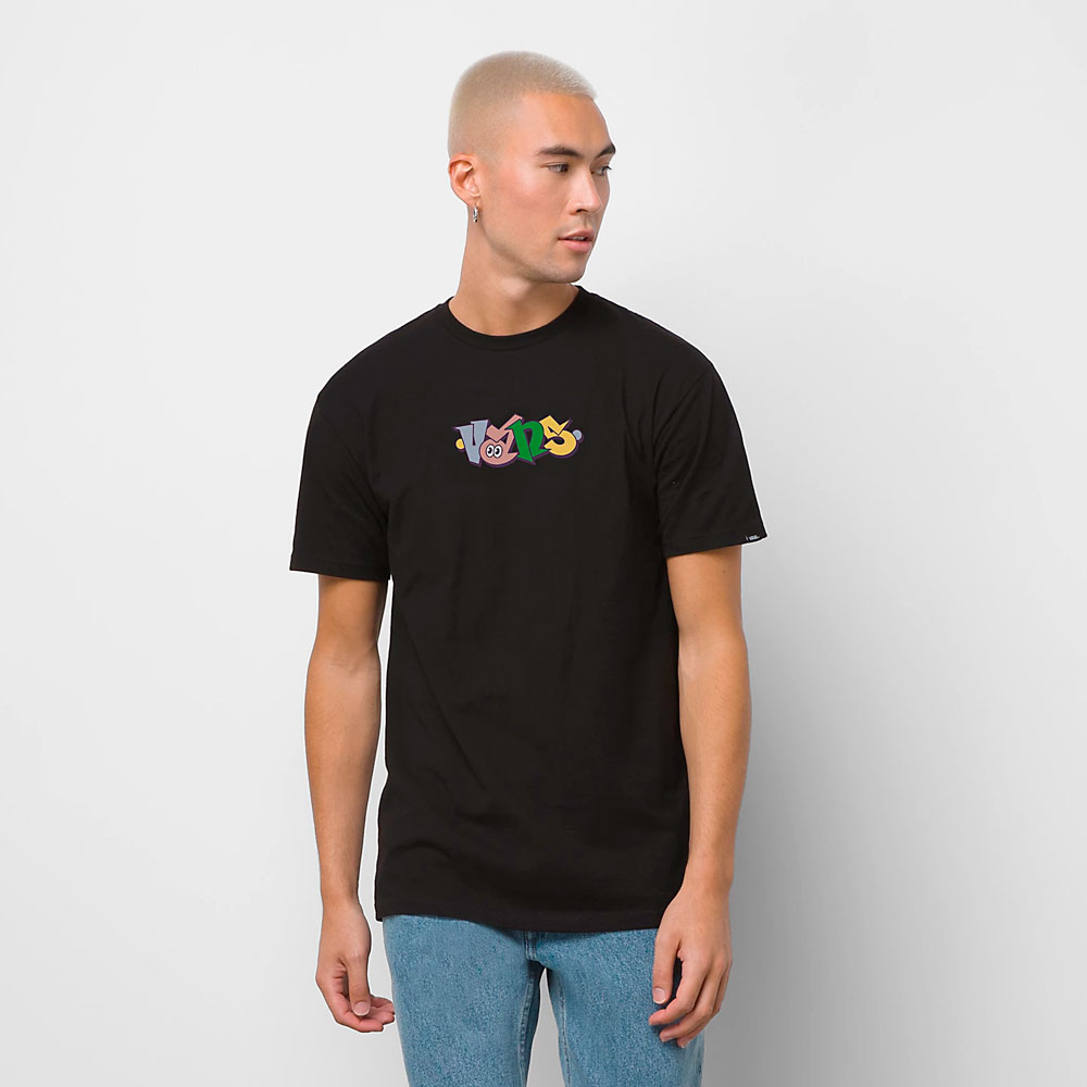 Áo Vans Logo Type Ss Tee VN0000KPBLK