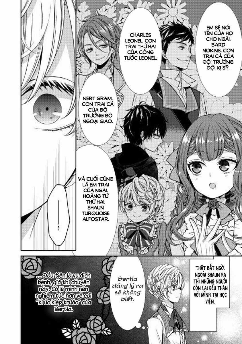 nhật ký theo dõi vị hôn thê tự nhận mình là nữ phụ phản diện 1 chapter 4 22