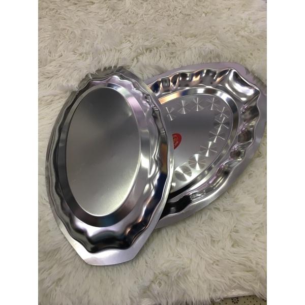 Dĩa xoài inox cạn