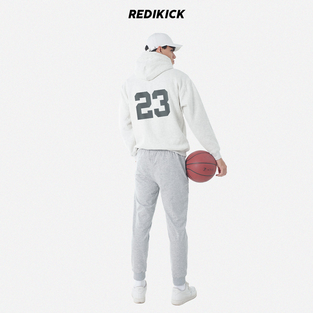 Áo Hoodie Redikick WGG nỉ bông Unisex dày dặn chơi bóng rổ tennis tập gym chạy bộ - A23019